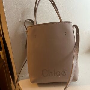 Chloe Cream Micro Sense Bag